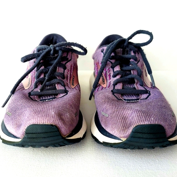 Brooks Ghost 13 Running Shoes, Lavender/Ombre, Women's 8, GUC - Picture 3 of 12